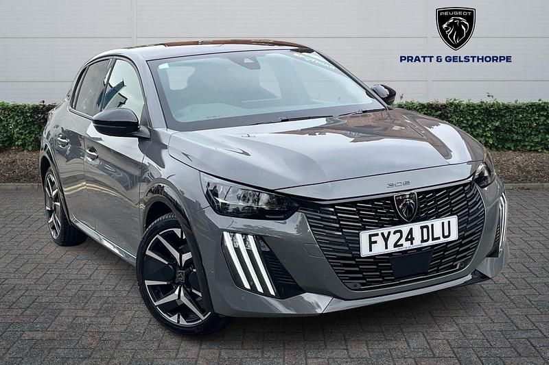 Grey Used 2024 Peugeot 208 GT Hatchback | £19,995 - Image 1/4