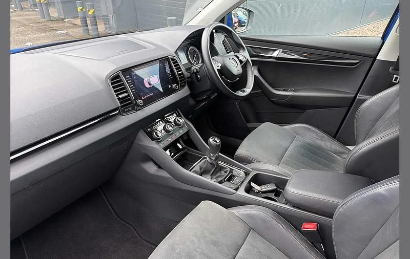 Used Skoda Karoq SE L 150 HP (110 kW) 2022 Energy blue SUV