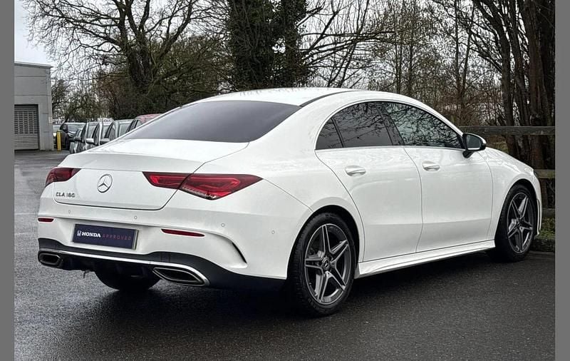 Used Mercedes CLA180 AMG line 134 HP (98 kW) 2022 White Sedan