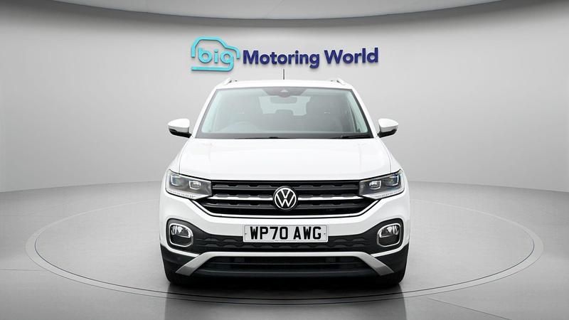 Used VW T-Cross SEL 110 HP (80 kW) 2021 White SUV