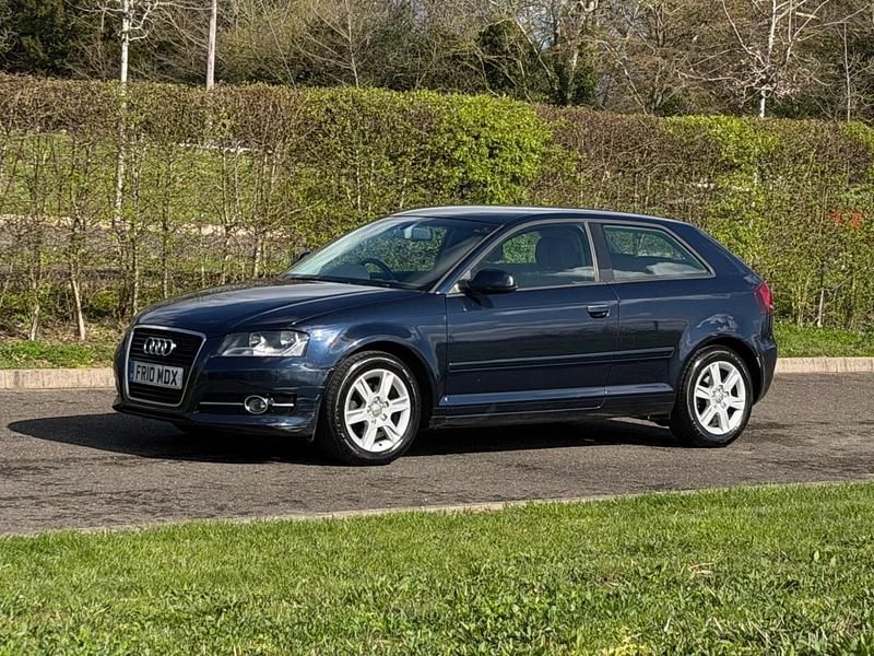 Used Audi A3 2010 Blue Hatchback