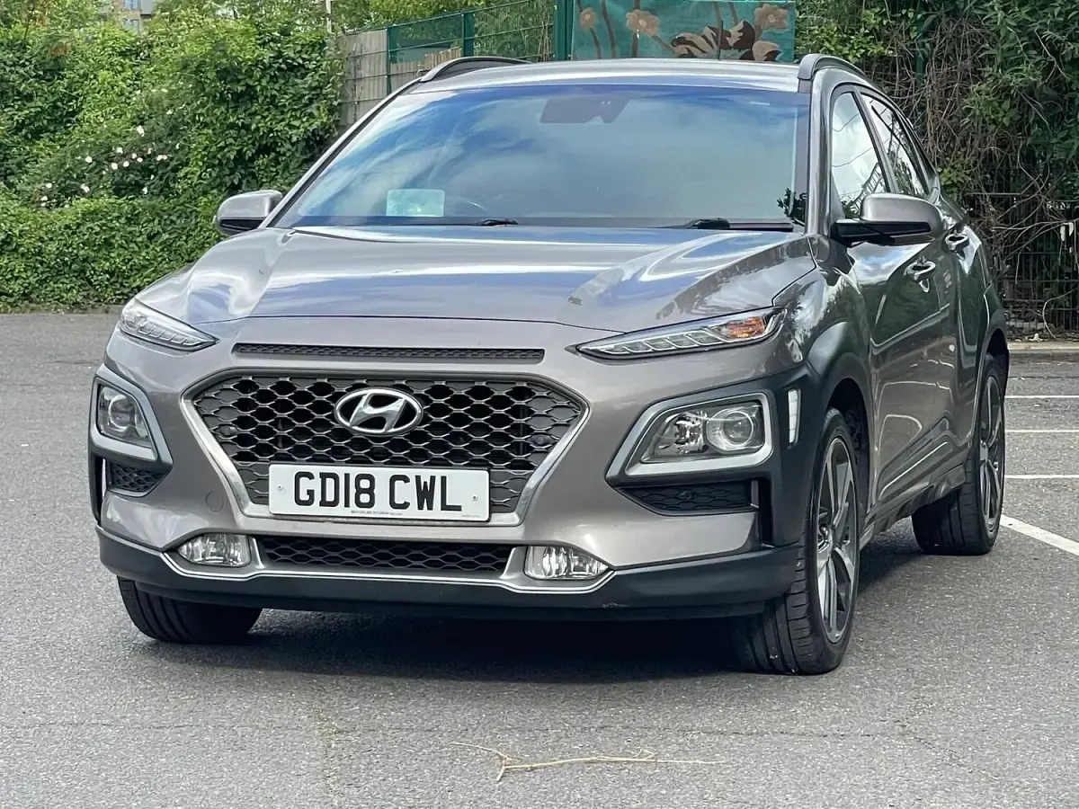 Used Hyundai Kona Premium SE 2018 Grey SUV
