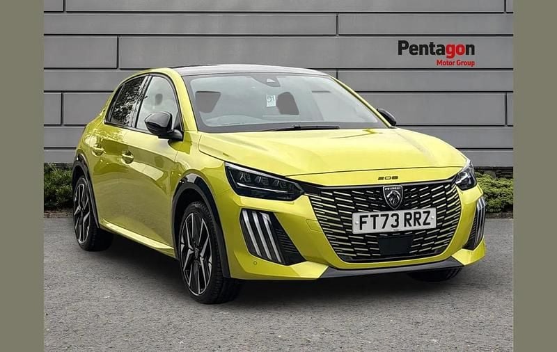 Used Peugeot 208 GTi 101 HP (74 kW) 2024 Yellow Hatchback