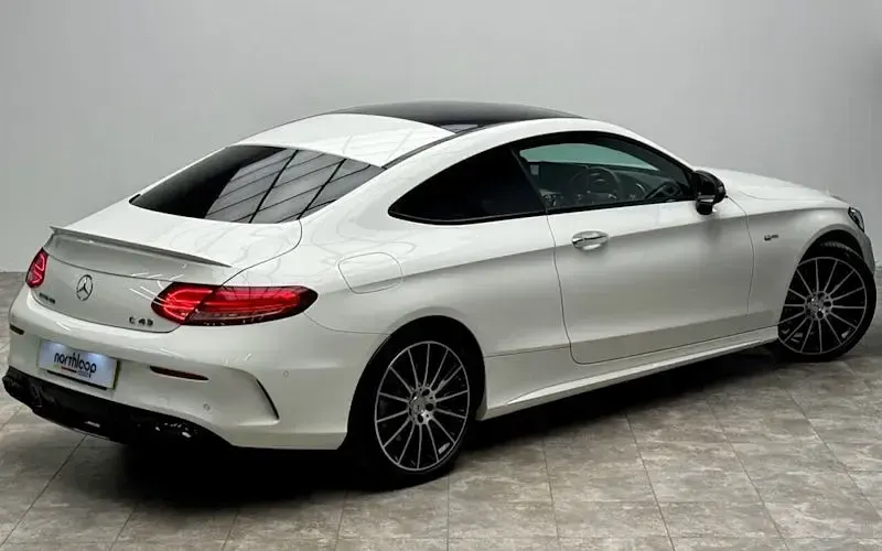 Used Mercedes C43 AMG Premium Plus 367 HP (269 kW) 2017 White Coupe