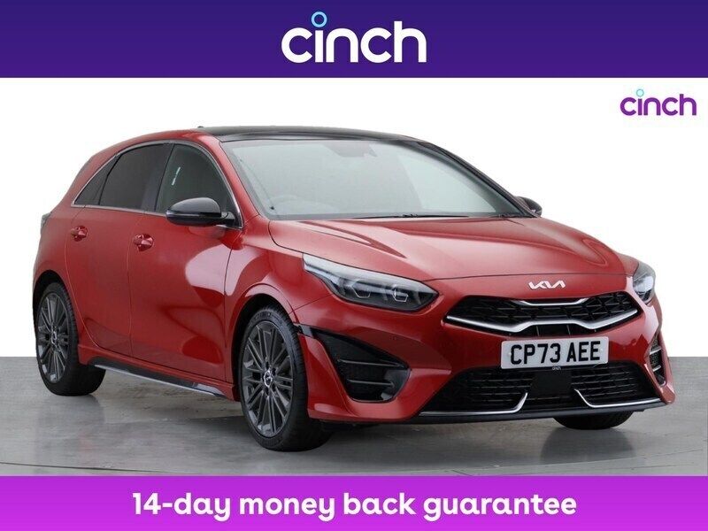 Red Used 2023 Kia Ceed GT-Line S Hatchback | £23,399 - Image 1/4