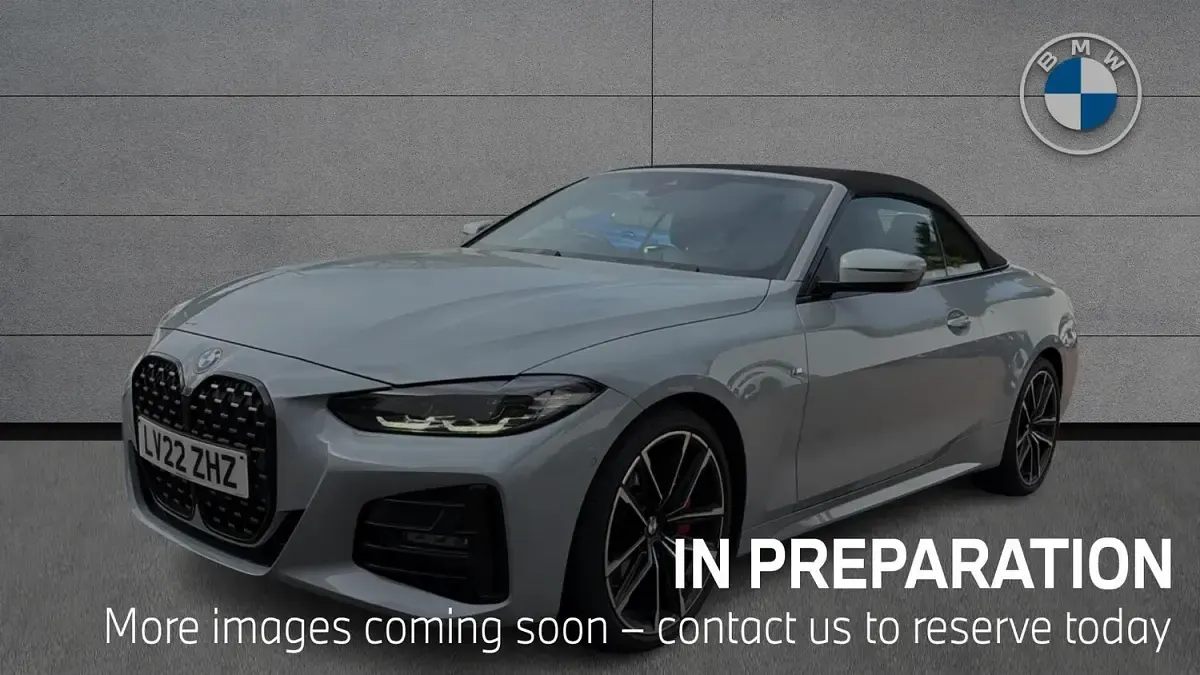 Used BMW 420 Cabriolet M Sport 181 HP (133 kW) 2022 Grey Cabriolet