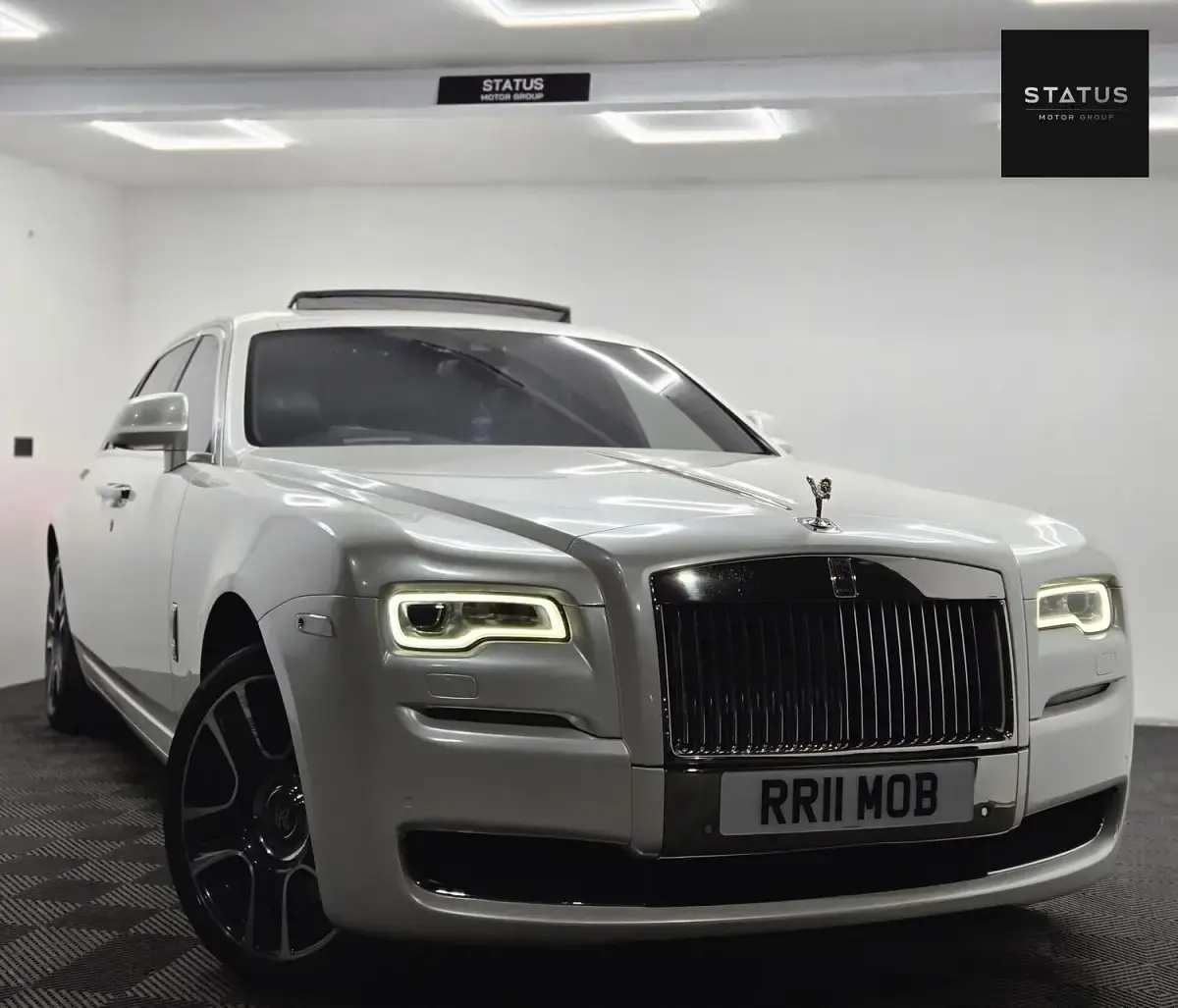 Used Rolls Royce Ghost 571 HP (419 kW) 2016 Black Sedan