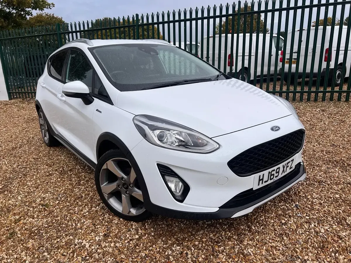 Used Ford Fiesta Active X 140 HP (102 kW) 2020 White Hatchback