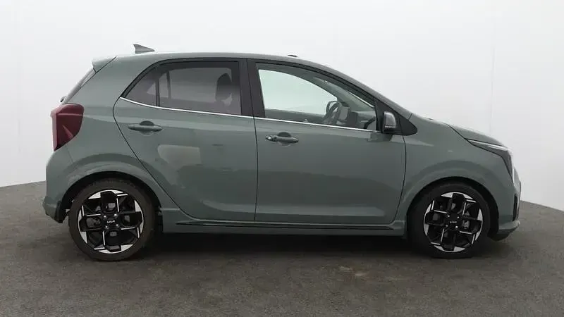 New Kia Picanto GT-Line S 77 HP (56 kW) 2025 Adventurous green Hatchback