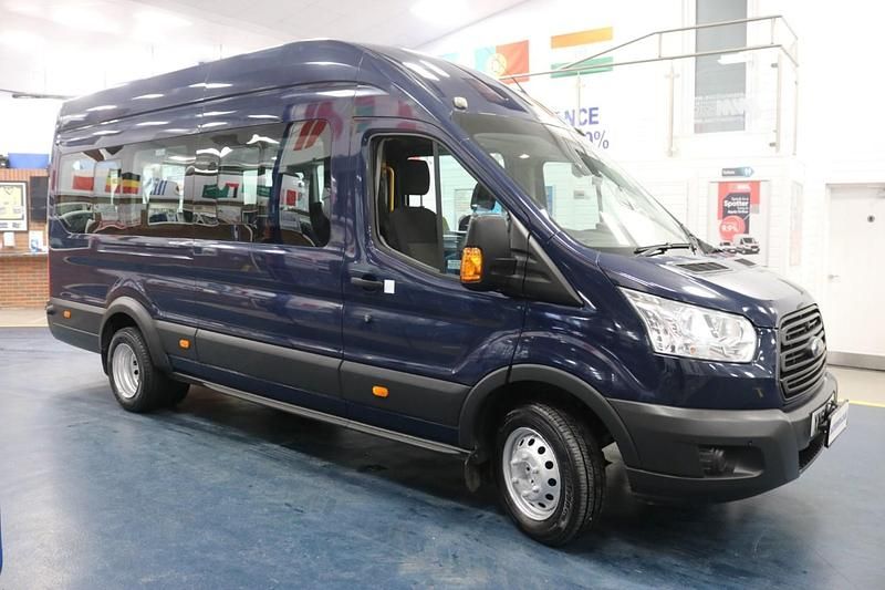 Used Ford Transit 125 HP (91 kW) 2017 Blue