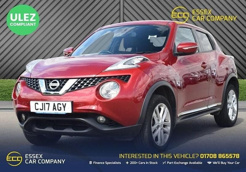 Red Used 2017 Nissan Juke N-Connecta SUV | £6,895 (Fair price) - Image 1/4