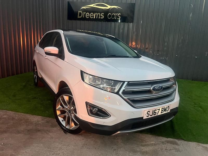 Begagnad Ford Edge Titanium 210 HK (154 kW) 2017 Vit SUV