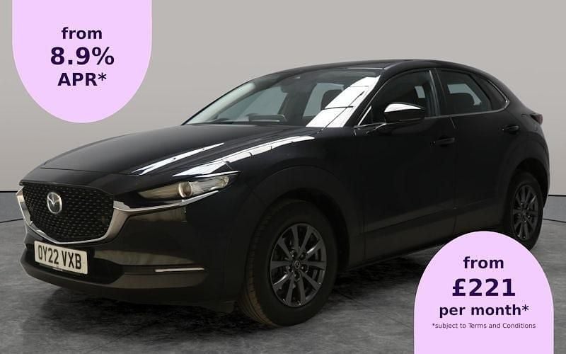 Black Used 2022 Mazda CX-30 SUV | £16,414 (Good price) - Image 1/2