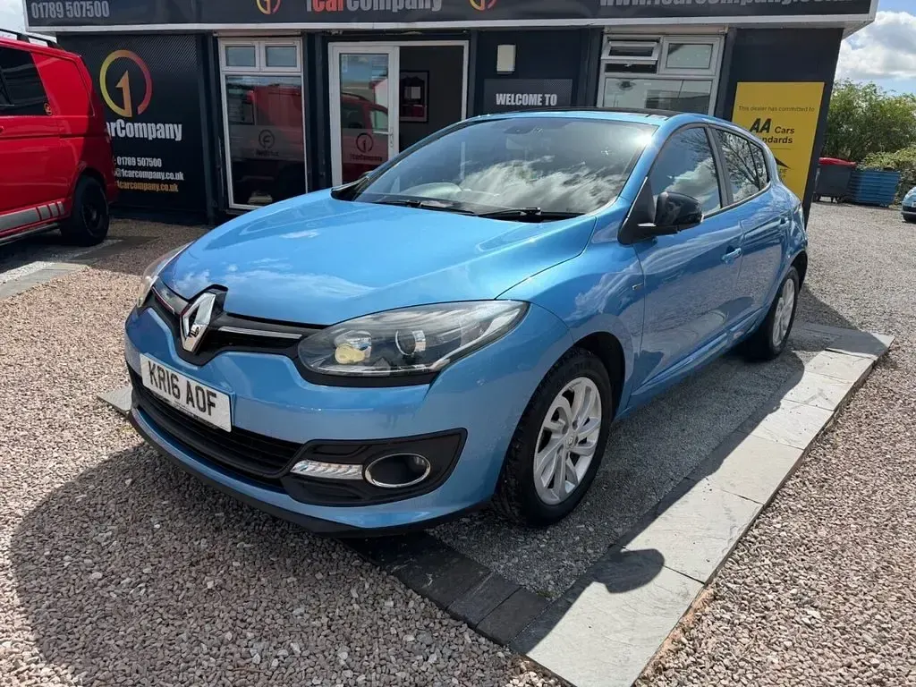 Used Renault Mégane LIMITED 110 HP (80 kW) 2016 Blue Hatchback