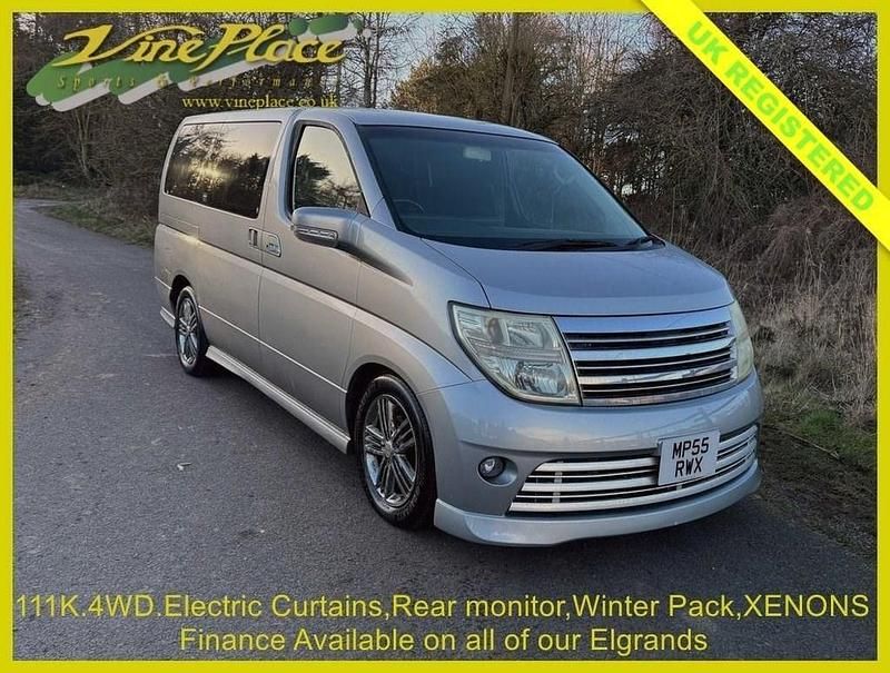 Used Nissan Elgrand 2006 Silver MPV