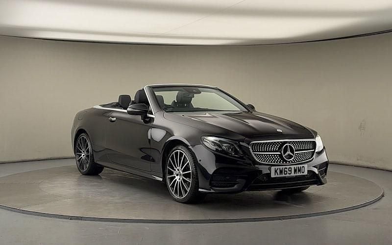 Obsidian black Used 2019 Mercedes E400 AMG line Cabriolet | £28,000 (Fair price) - Image 1/4