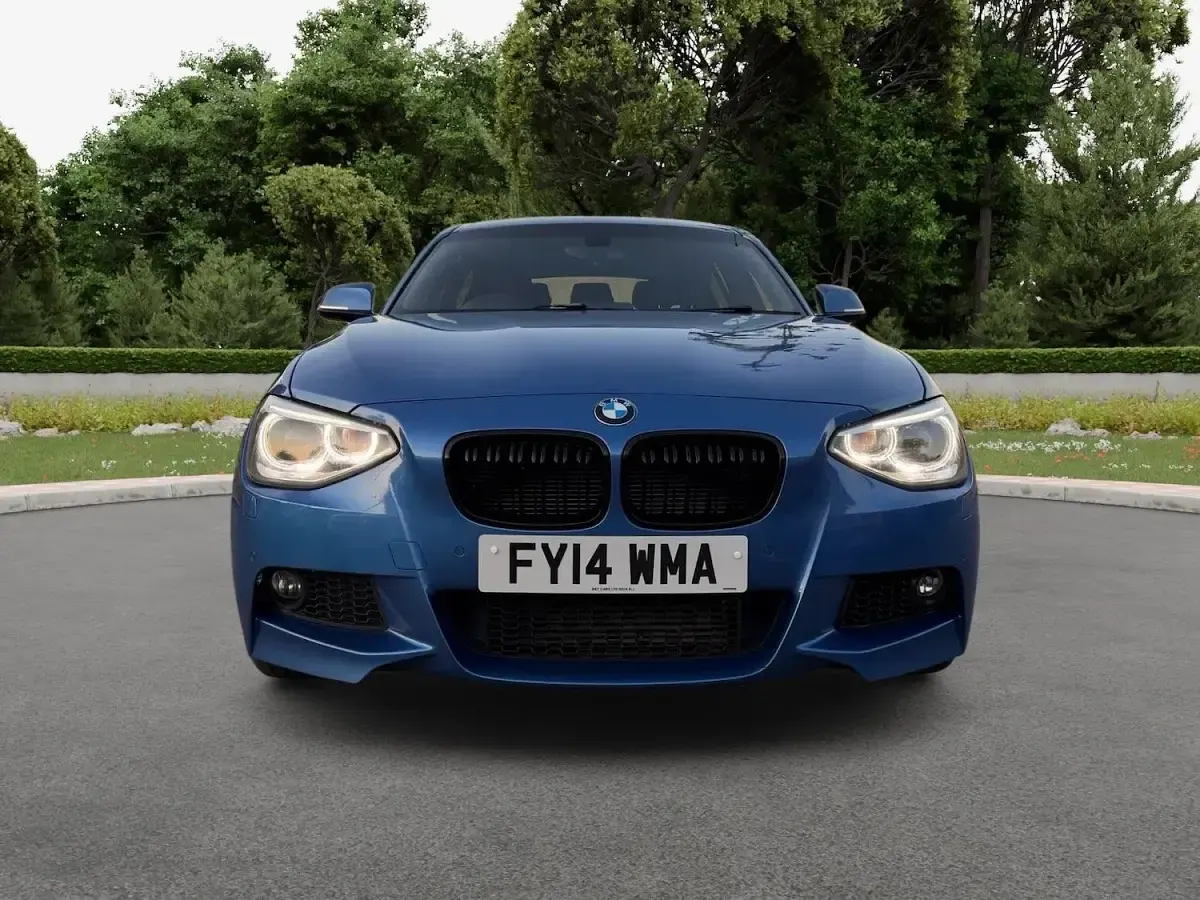 Used BMW 120 M Sport 184 HP (135 kW) 2014 Blue Hatchback