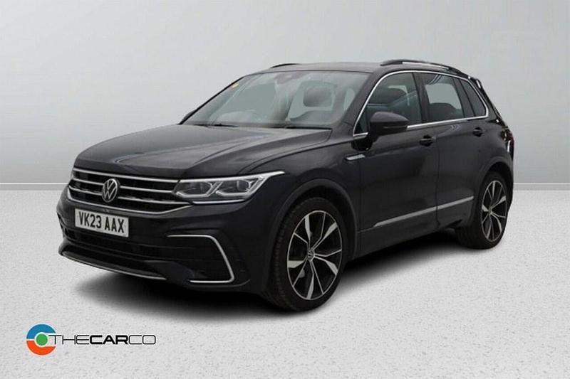 Used VW Tiguan R-line 150 HP (110 kW) 2023 Black SUV