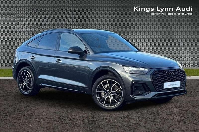 Grey Used 2024 Audi Q5 Sportback Black Edition SUV | £44,633 (Good price) - Image 1/4