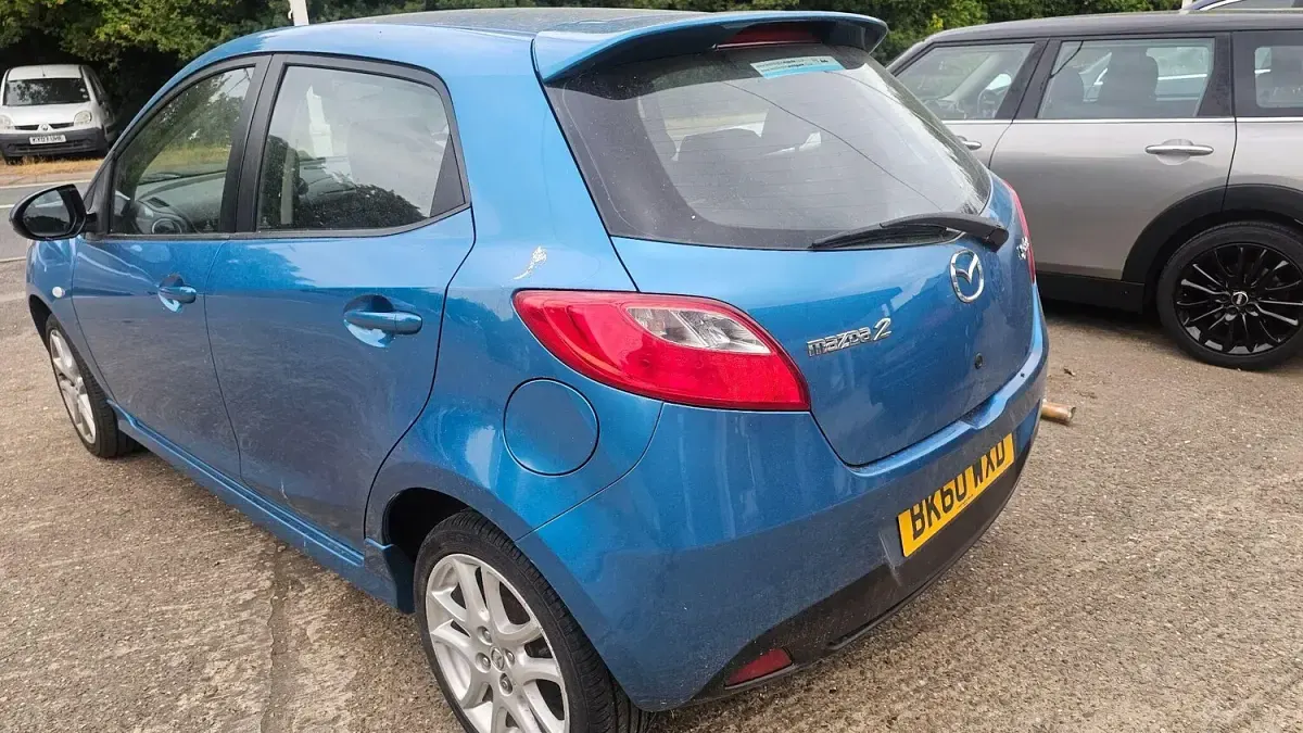 Used Mazda 2 Inclusive 2010 Blue Hatchback