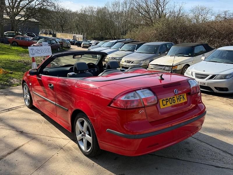 Used Saab 9-3 Cabriolet Vector 2006 Red Cabriolet