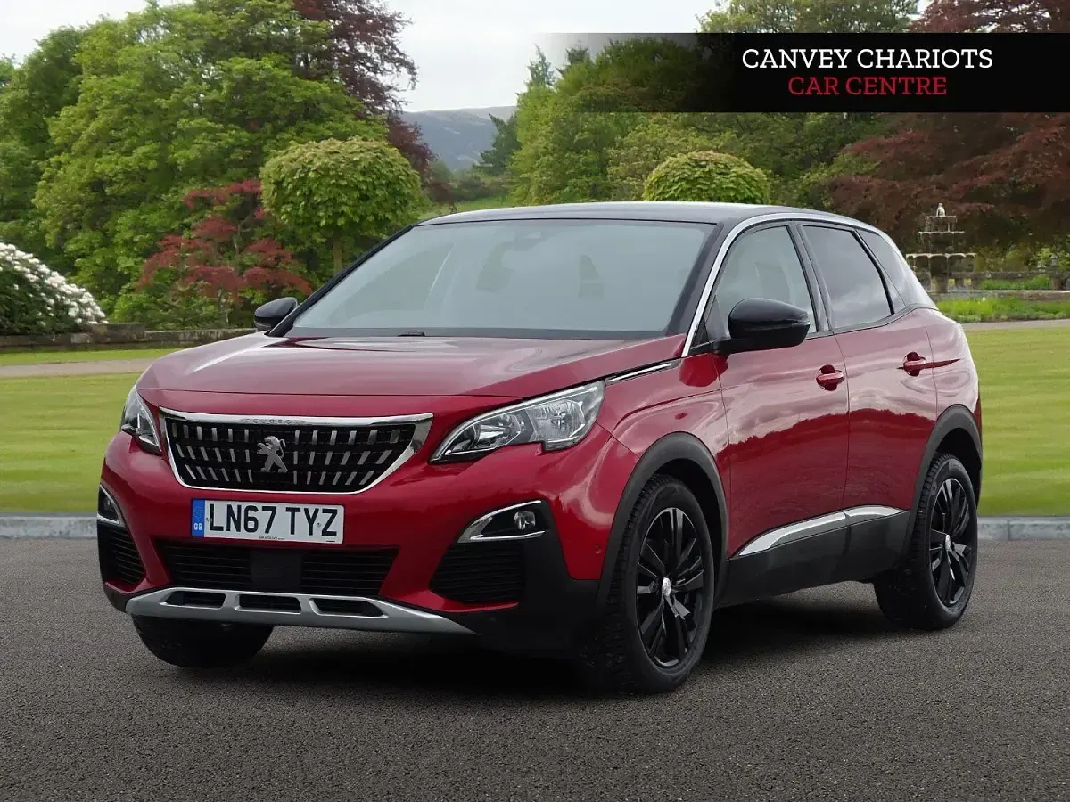 Used Peugeot 3008 Allure 130 HP (95 kW) 2017 Red SUV