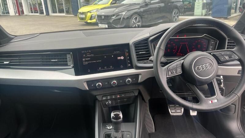 Black Used 2022 Audi A1 Sportback S-Line Hatchback | £22,235 (Fair price) - Image 1/4
