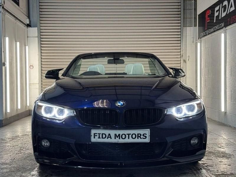 Used BMW 440 M Sport 326 HP (239 kW) 2016 Blue Cabriolet