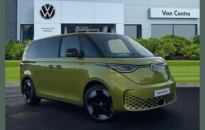 Yellow New 2025 VW ID. Buzz Pro Van | £44,991 (Fair price) - Image 1/4