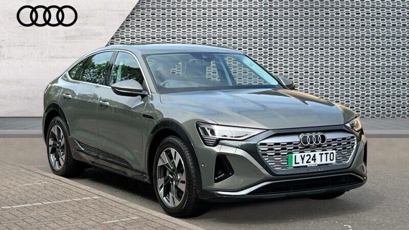 Grey Used 2024 Audi Q8 e-tron Sport SUV | £45,022 (Good price) - Image 1/4