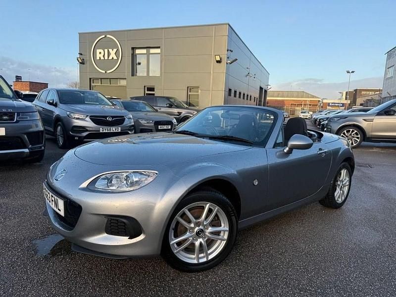 Begagnad Mazda MX5 126 HK (92 kW) 2014 Silver Cab