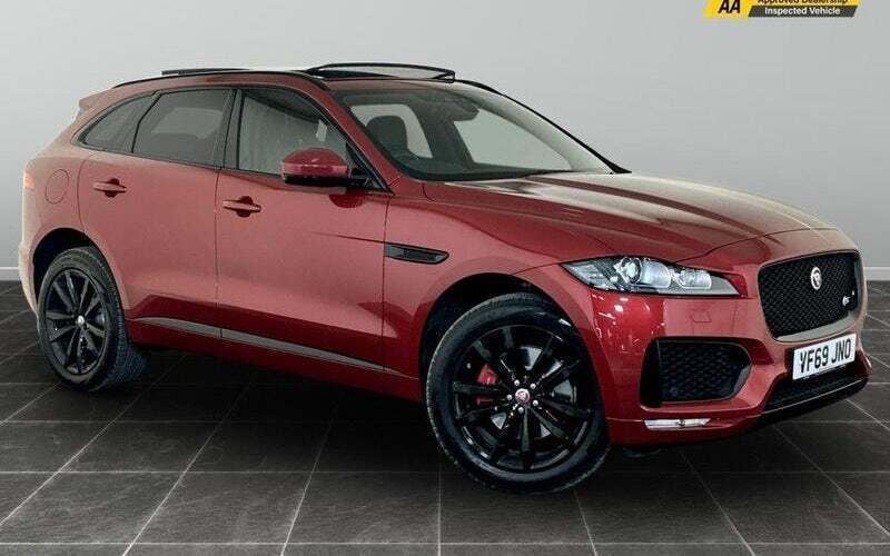 Red Used 2019 Jaguar F-Pace S SUV | £25,595 (Fair price) - Image 1/2