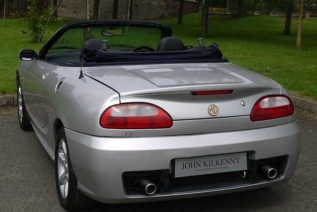 Used MG TF 135 HP (99 kW) 2002 Silver Cabriolet