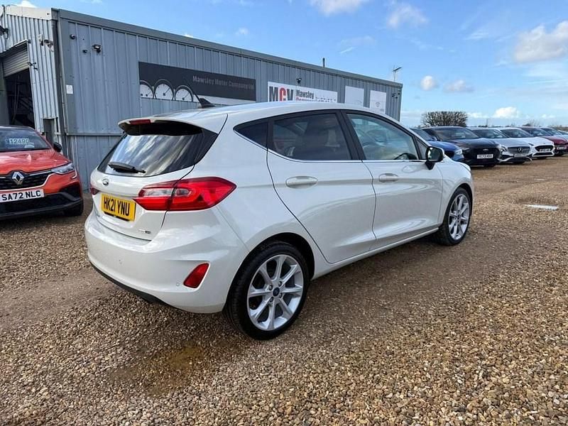 Used Ford Fiesta Titanium X 2021 White Hatchback
