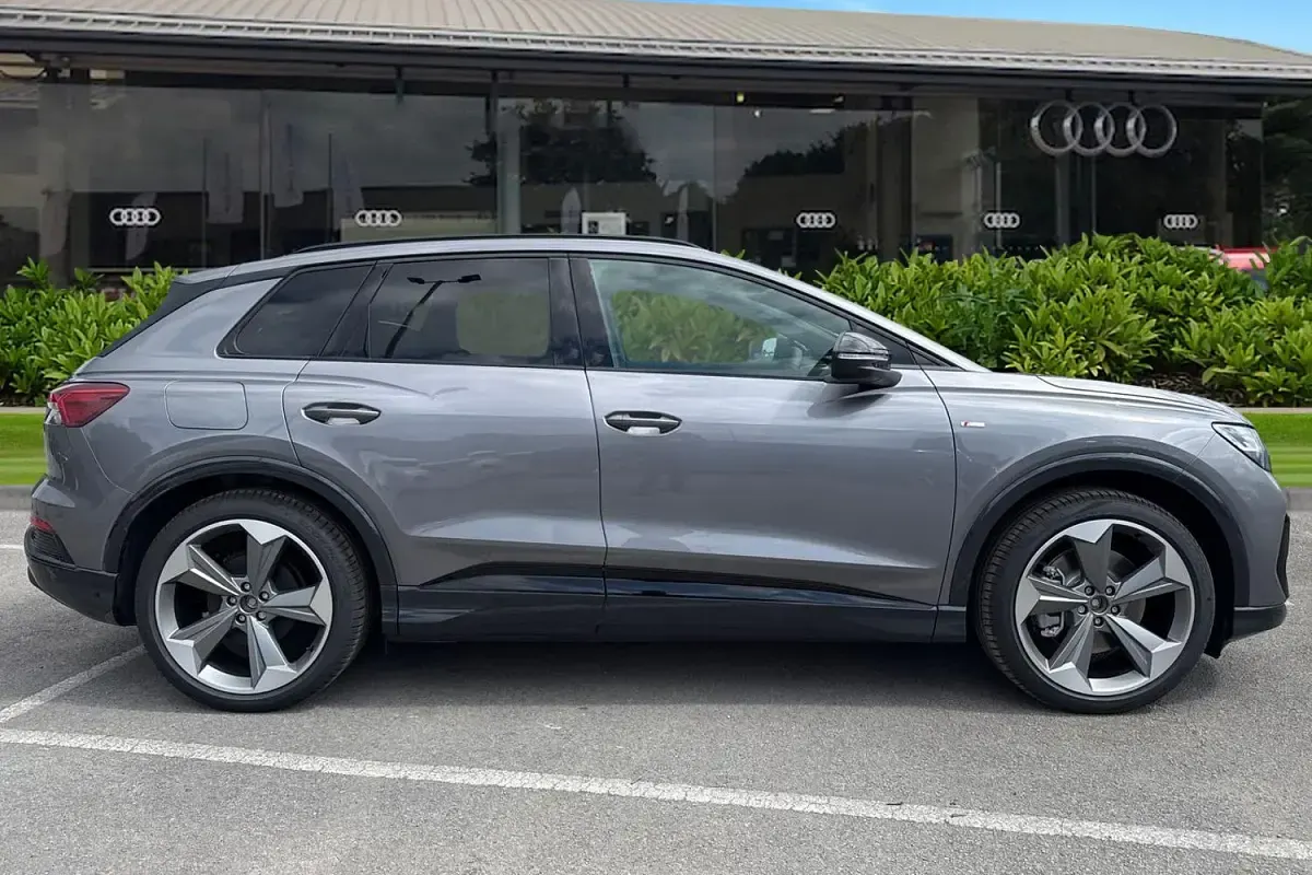 New Audi Q4 e-tron Black Edition 82 kW (112 HP) 2026 Grey SUV