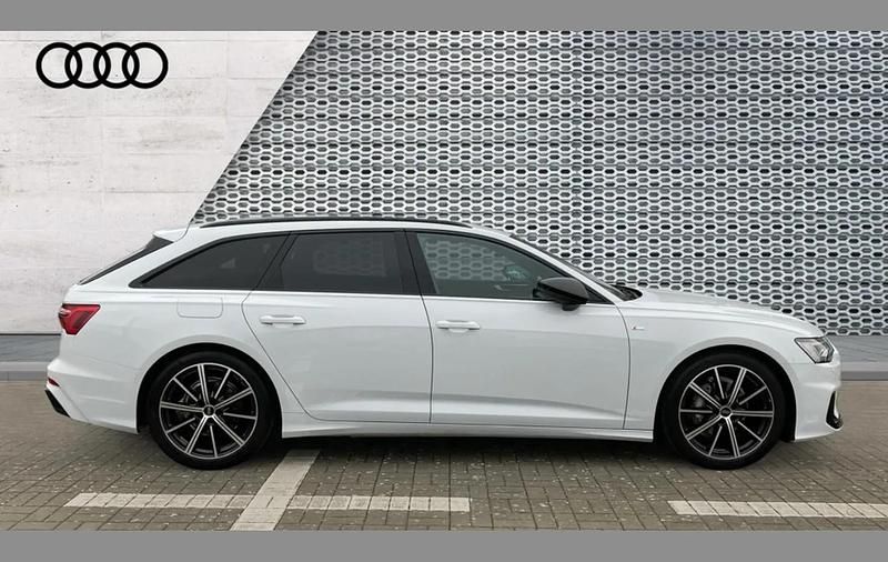 Used Audi A6 Black Edition 204 HP (150 kW) 2025 White Estate