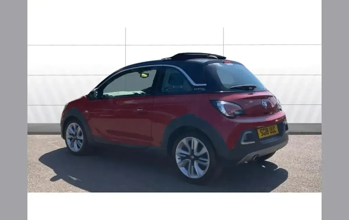 Used Vauxhall Adam Rocks 68 HP (50 kW) 2018 Red Hatchback