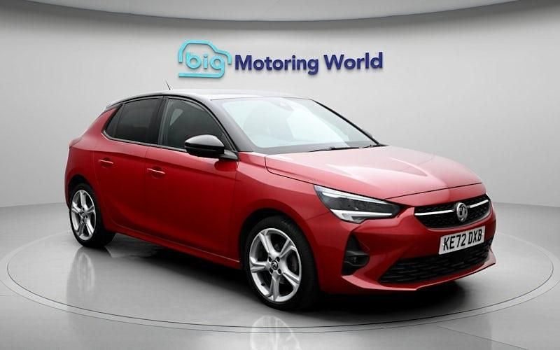 Usado Vauxhall Corsa 75 HP (55 kW) 2023 Vermelho Citadino