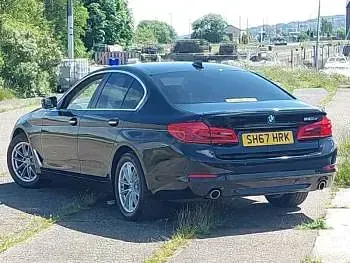 Used BMW 520 Sport Line 190 HP (139 kW) 2017 Black Sedan