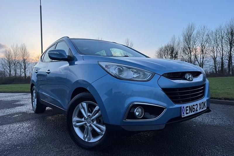 Used Hyundai ix35 Premium 115 HP (84 kW) 2013 Blue SUV