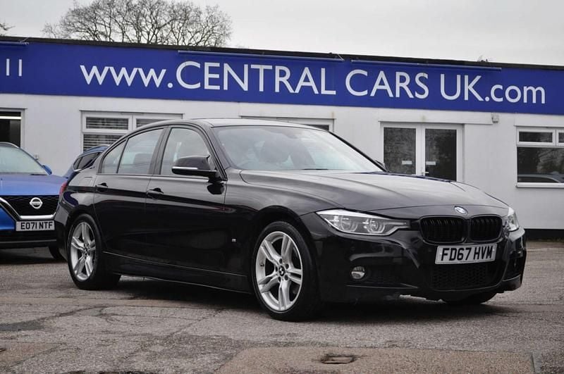Black Used 2017 BMW 330e M Sport Sedan | £12,495 (Fair price) - Image 1/4