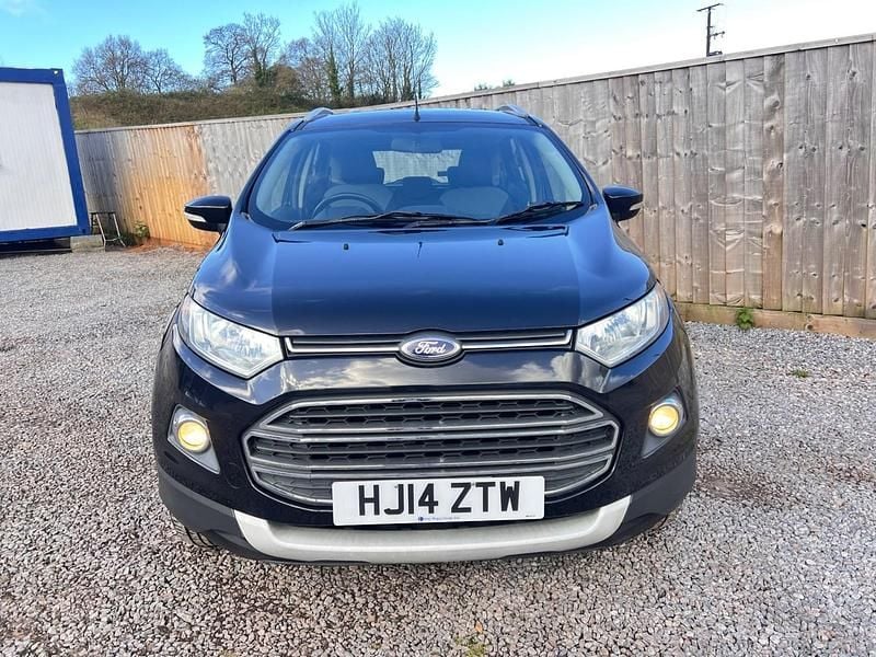 Used Ford Ecosport Titanium 90 HP (66 kW) 2014 Black SUV