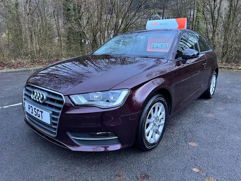 Red Used 2013 Audi A3 Hatchback | £5,495 (Good price) - Image 1/4