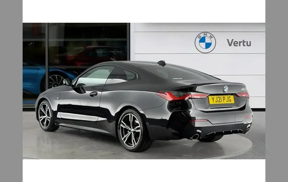 Usado BMW 420 M Sport 184 HP (135 kW) 2021 Preto Coupé