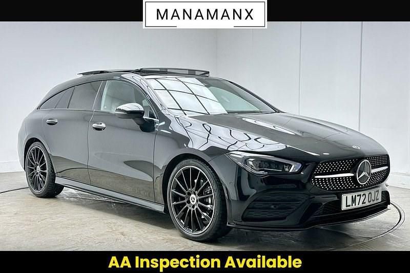 Used Mercedes CLA180 AMG line 2023 Cosmos black Sedan