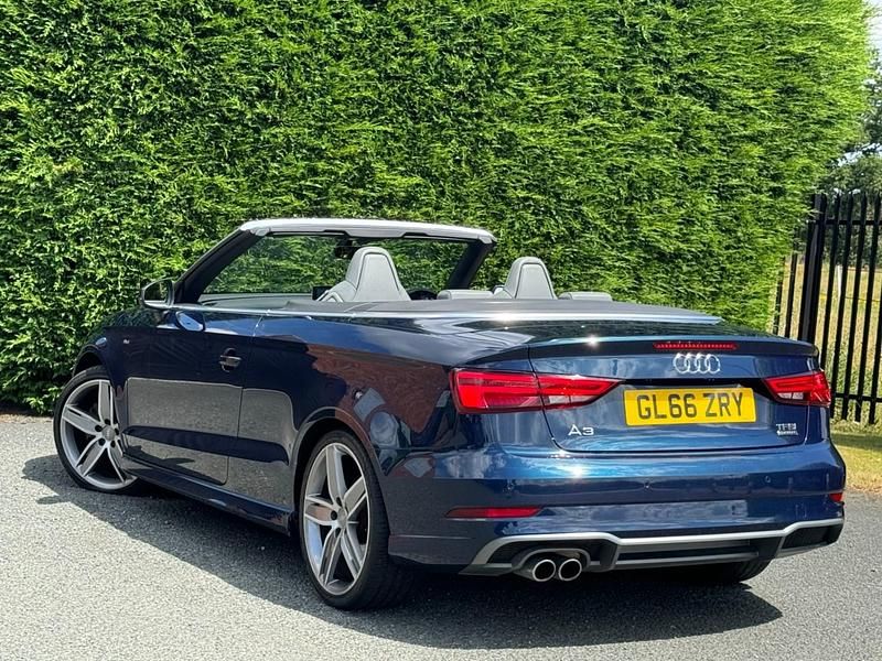Used Audi A3 Cabriolet S-Line 2016 Blue Cabriolet