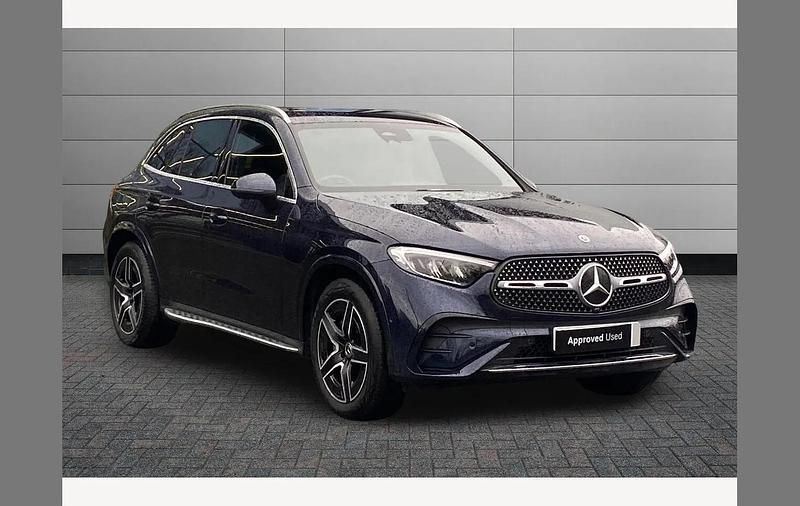 Blue Used 2024 Mercedes GLC300e AMG line SUV | £38,250 (Good price) - Image 1/3