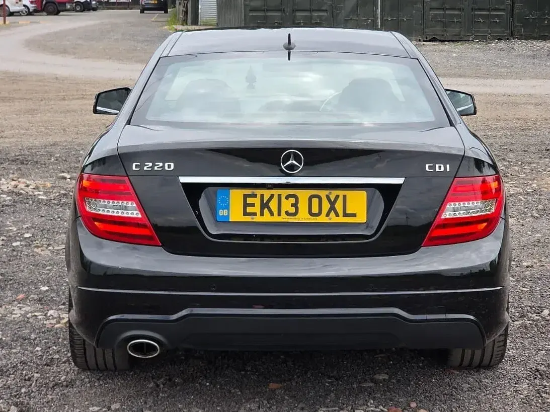 Used Mercedes C220 AMG 2013 Black Coupe