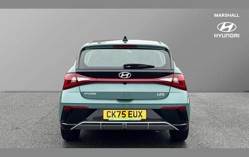 New Hyundai i20 Advanced 100 HP (73 kW) 2025 Green Hatchback