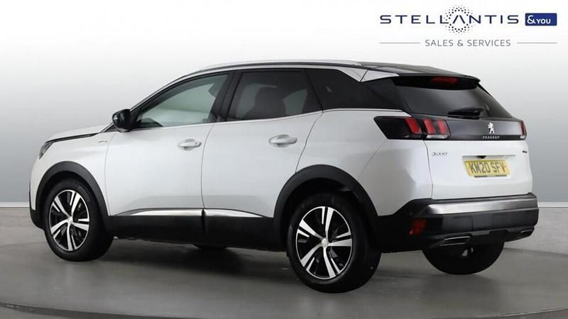 Used Peugeot 3008 GT-line 129 HP (94 kW) 2020 White SUV